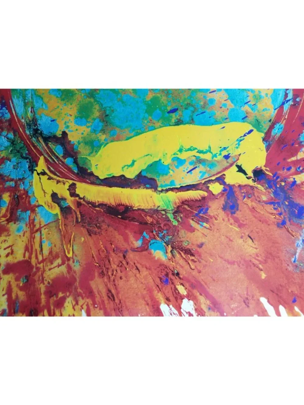 Unique College Colorful Wall Art Poster Abstract 24